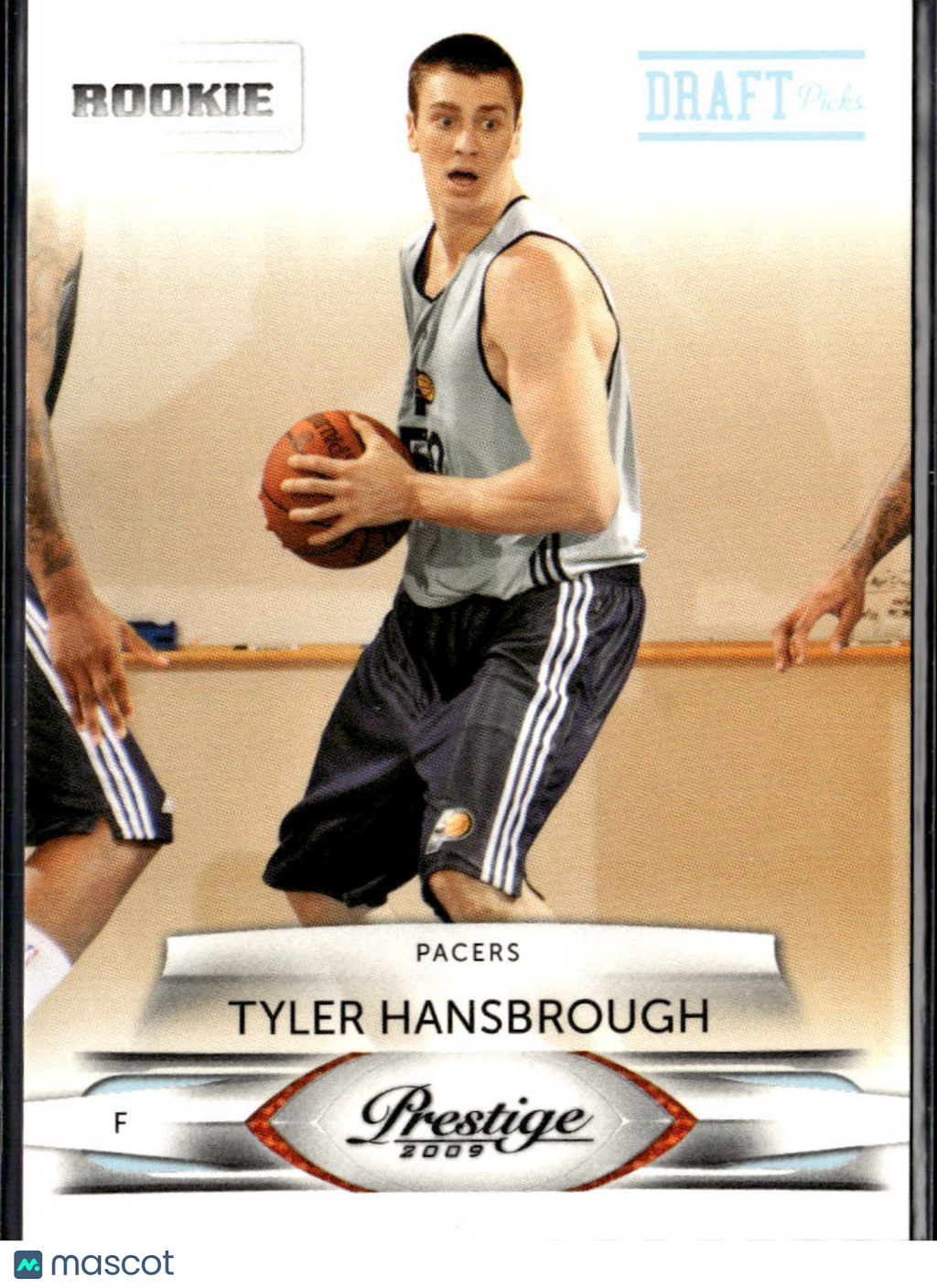 Tyler Hansbrough 2009 Prestige Draft Picks Light Blue RC /999 Indiana Pacers