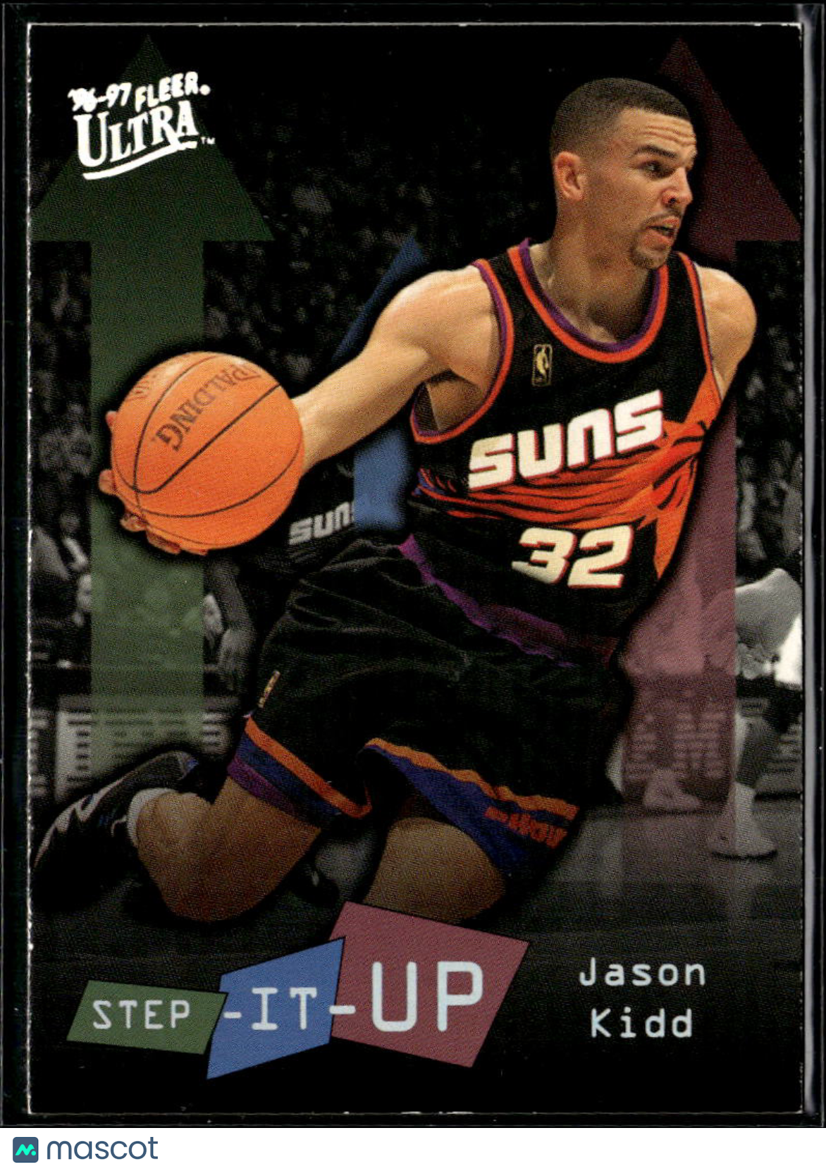 Jason Kidd 1997 Fleer Ultra Step It Up Phoenix Suns