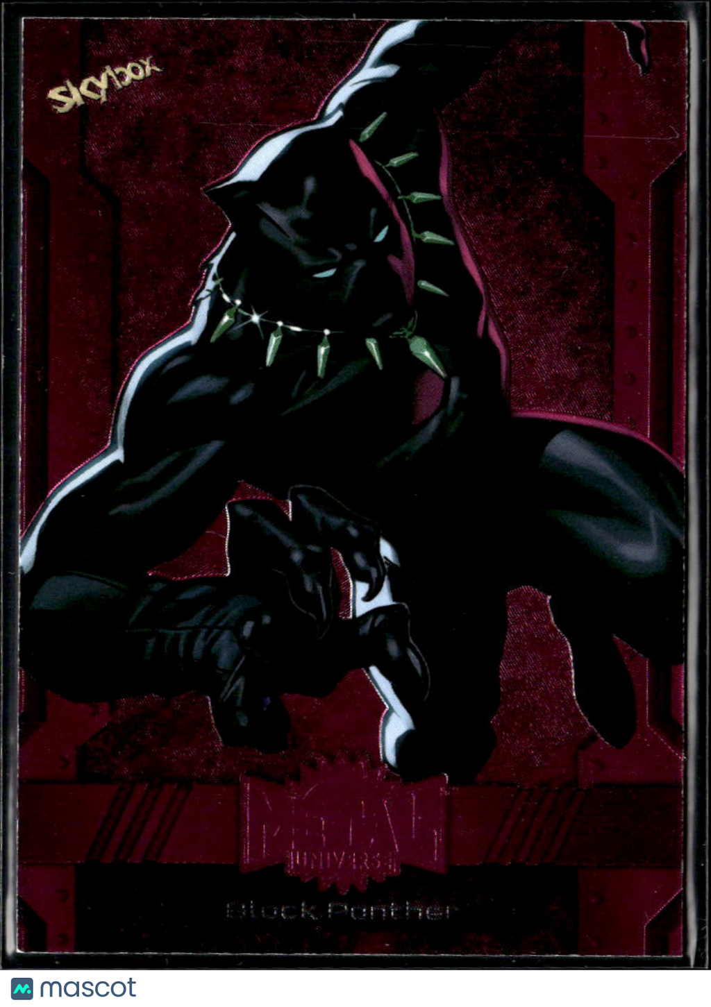 Black Panther 2023 SkyBox Marvel Metal Purple Precious Metal Gems 60/75 #8