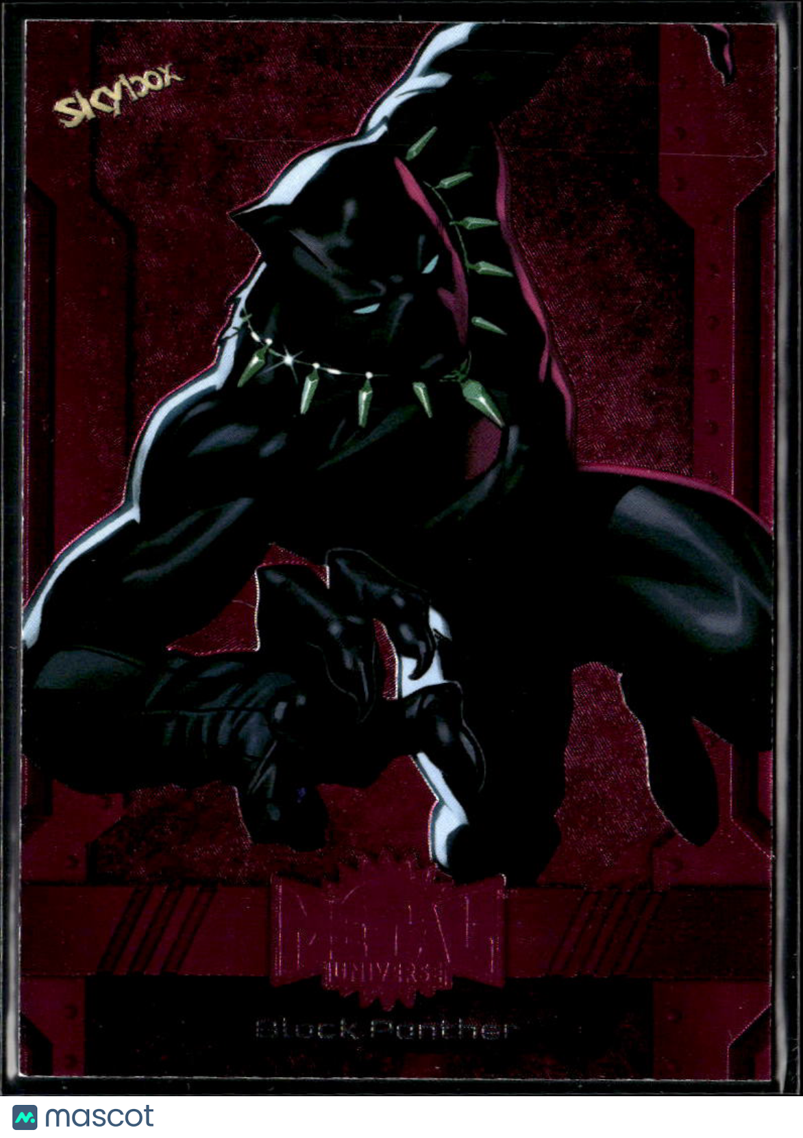 Black Panther 2023 SkyBox Marvel Metal Purple Precious Metal Gems 60/75 #8