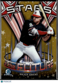 Walker Jenkins 2026 Bowman Chrome Stars of the Future GOLD 10/50 Twins