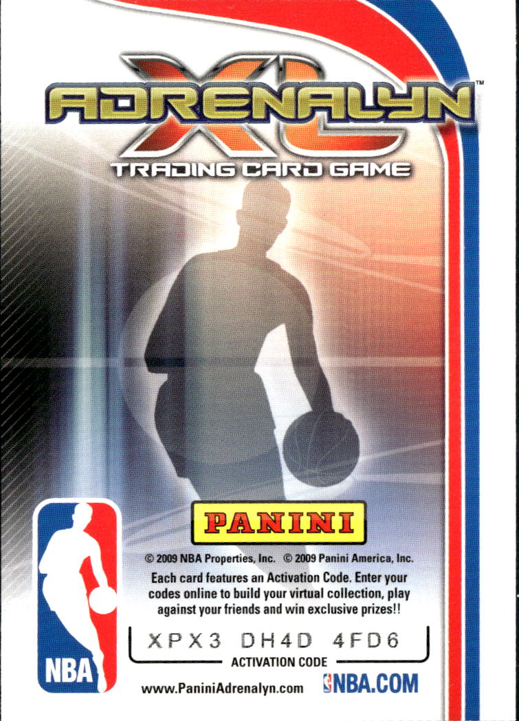 Chris Bosh 2009-10 Panini Adrenalyn XL Signature Toronto Raptors