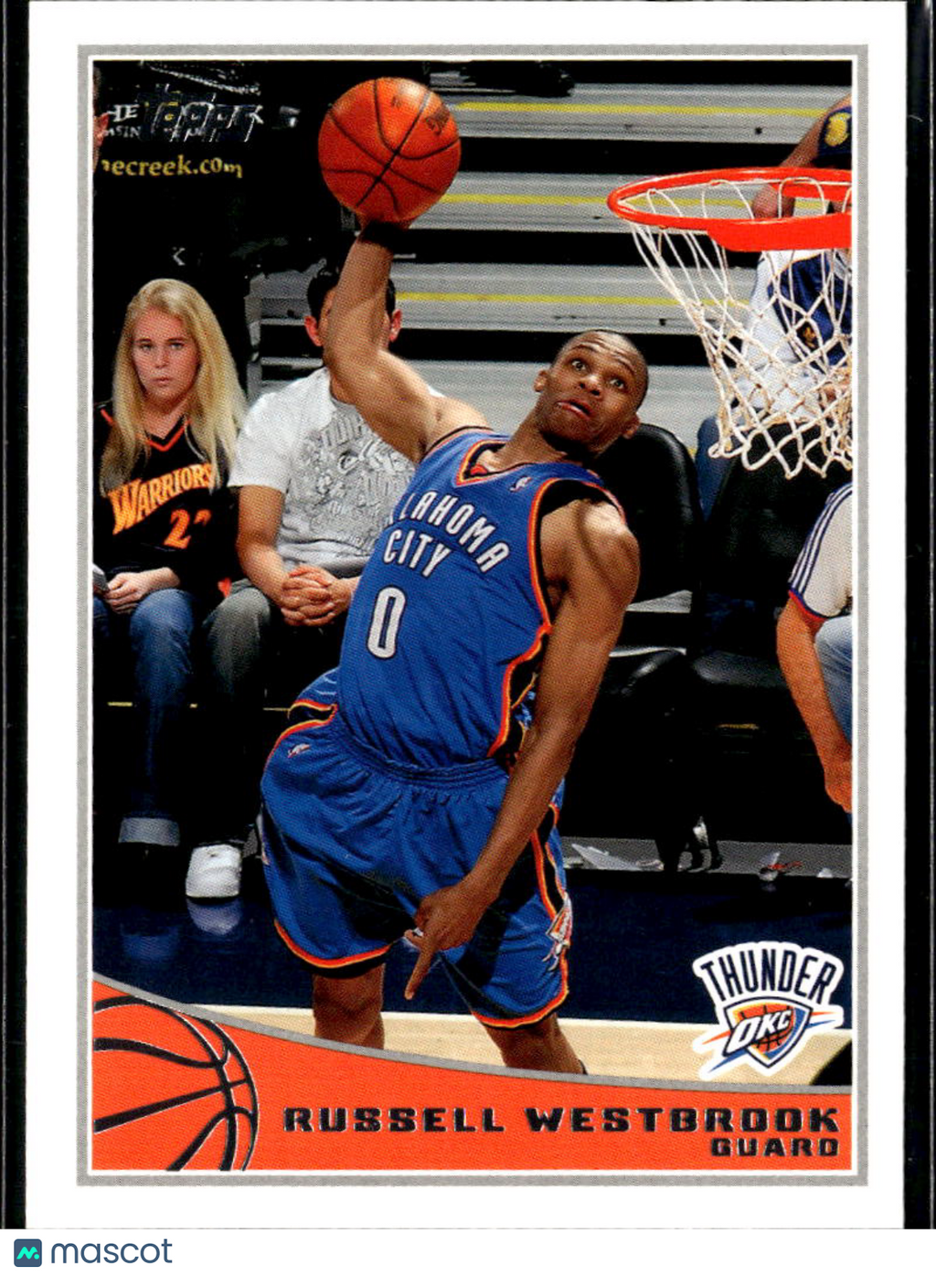 Russell Westbrook 2009-10 Topps #206 Oklahoma City Thunder