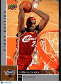 LeBron James 2009-10 Upper Deck First Edition Cleveland Cavaliers