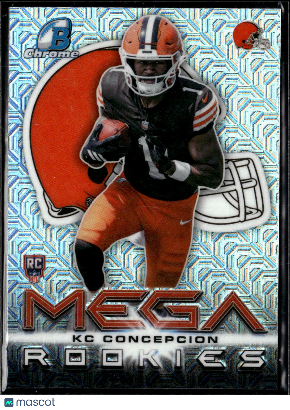 KC Concepcion 2026 Bowman Chrome Mega Rookies RC Mojo Refractor Cleveland Browns