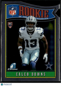 Caleb Downs 2026 Bowman Chrome Rookie of the Year Favorites RC Dallas Cowboys