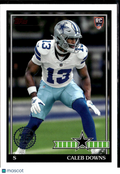 Caleb Downs 2026 Topps 35th Anniversary Rookie RC Dallas Cowboys