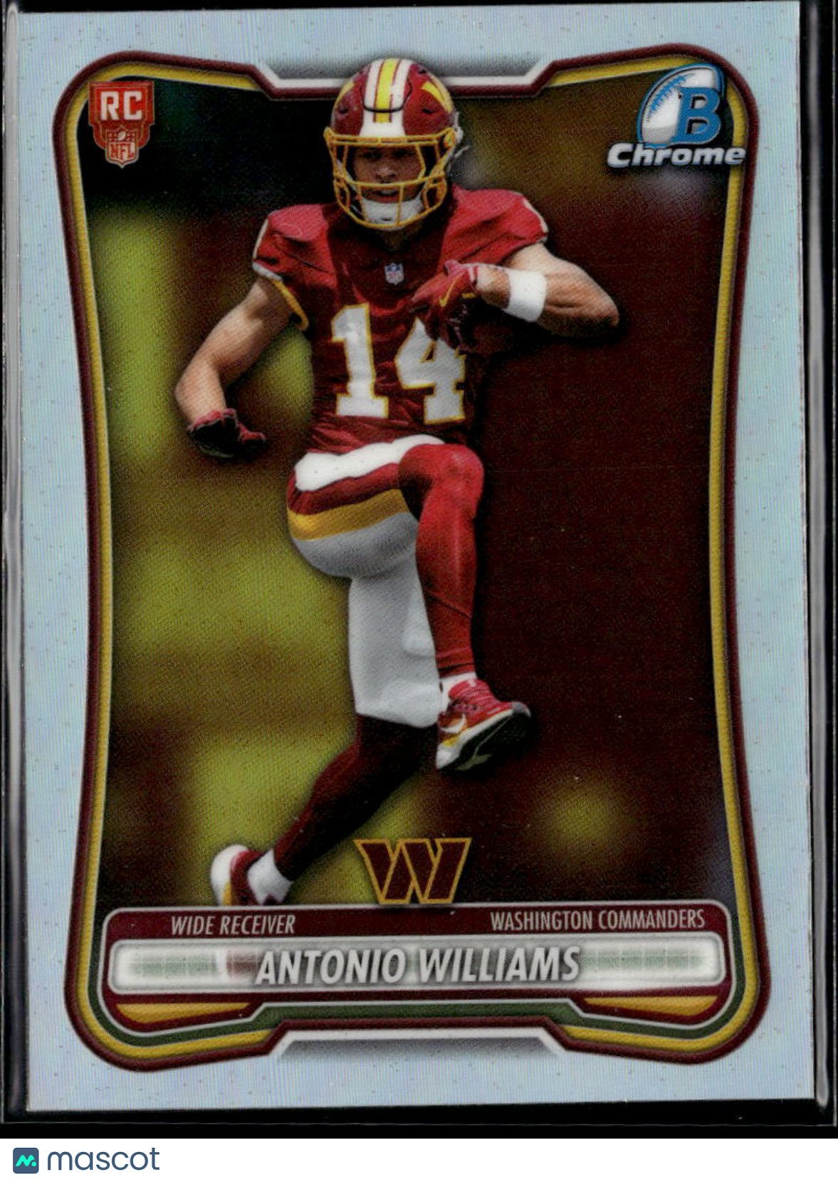 Antonio Williams 2026 Bowman Chrome RED Rookie RC Washington Commanders