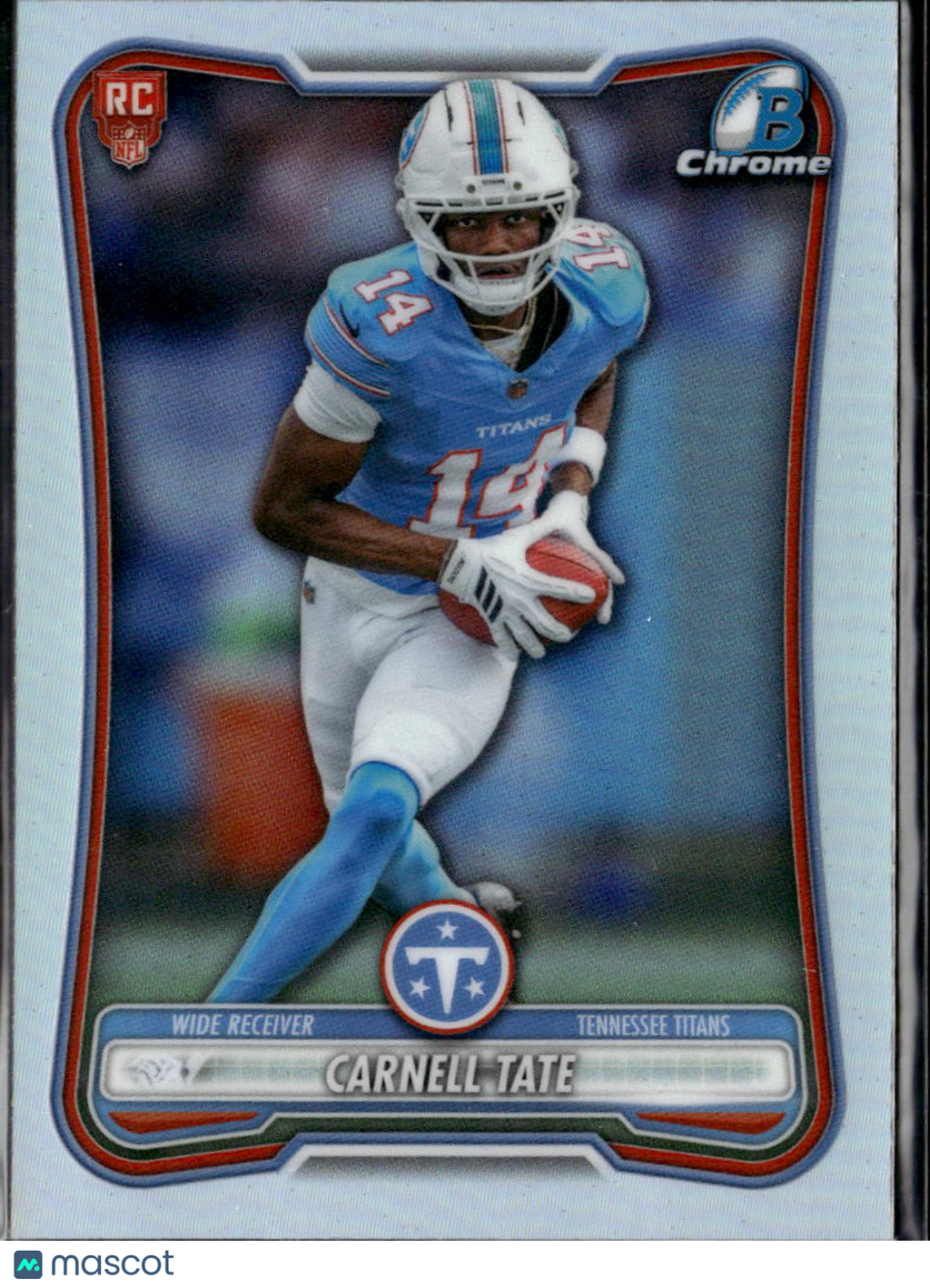 Carnell Tate 2026 Bowman Chrome RED Rookie RC Tennessee Titans