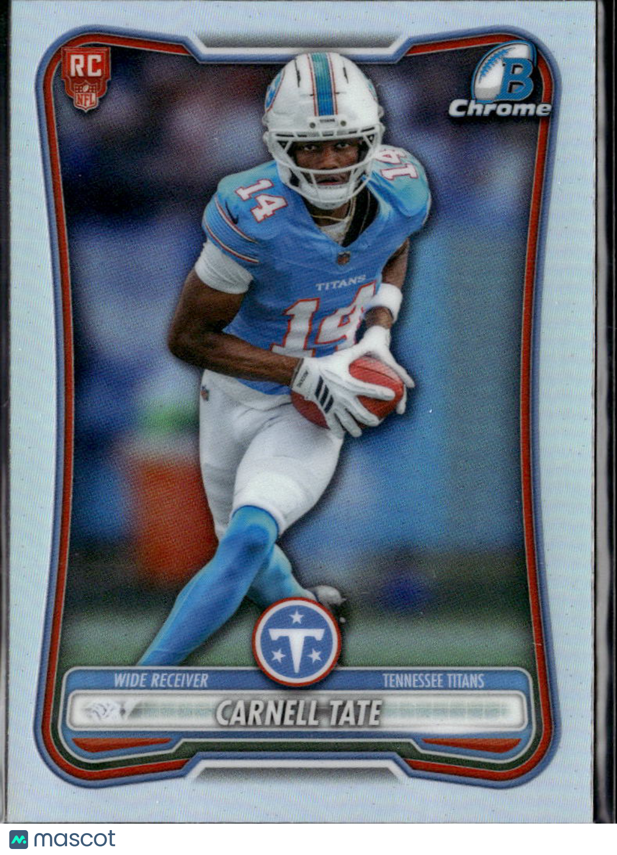 Carnell Tate 2026 Bowman Chrome RED Rookie RC Tennessee Titans