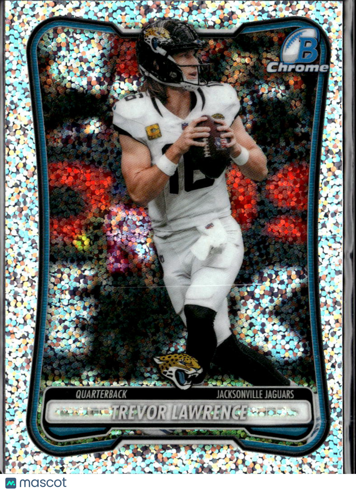 Trevor Lawrence 2026 Bowman Chrome Speckle Refractor Jacksonville Jaguars