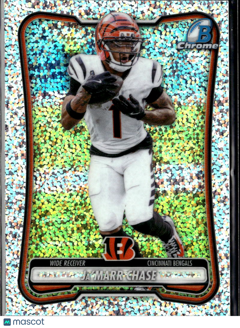 Ja'Marr Chase 2026 Bowman Chrome Speckle Refractor Cincinnati Bengals