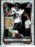 Sam Roush 2026 Bowman Chrome Speckle Refractor RC Chicago Bears