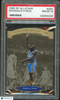 Shaquille O'Neal 1995-96 SP All-Stars GOLD Die-Cut Orlando Magic #AS5 PSA 8