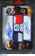 Bryce Underwood Ju Ju Lewis 2025 Leaf Trinity Auto Autograph Patch 5/10