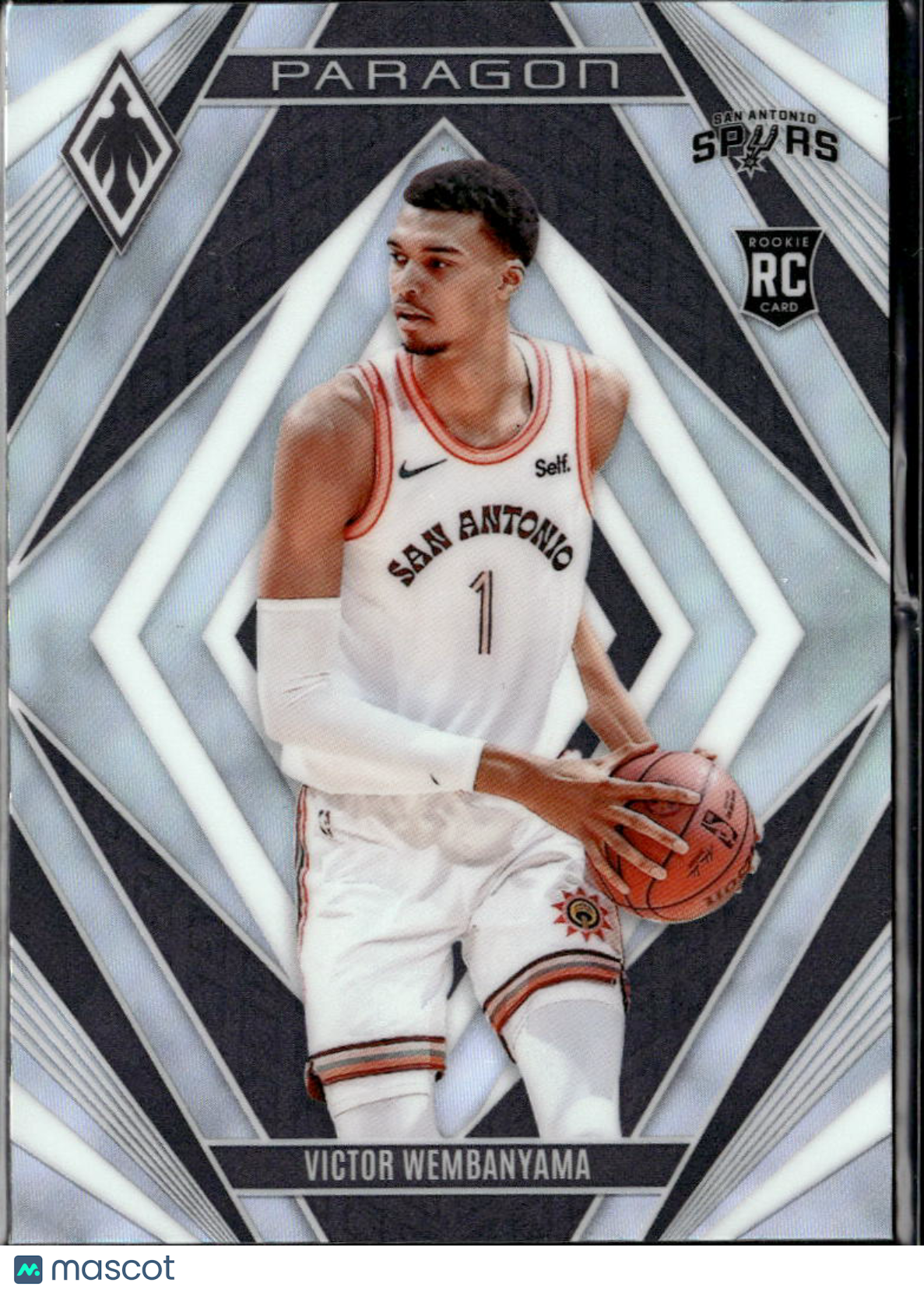 Victor Wembanyama 2023-24 Phoenix Paragon Silver Prizm Rookie RC Spurs