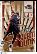 LeBron James 2009-10 Upper Deck Slam Dunk Cleveland Cavaliers