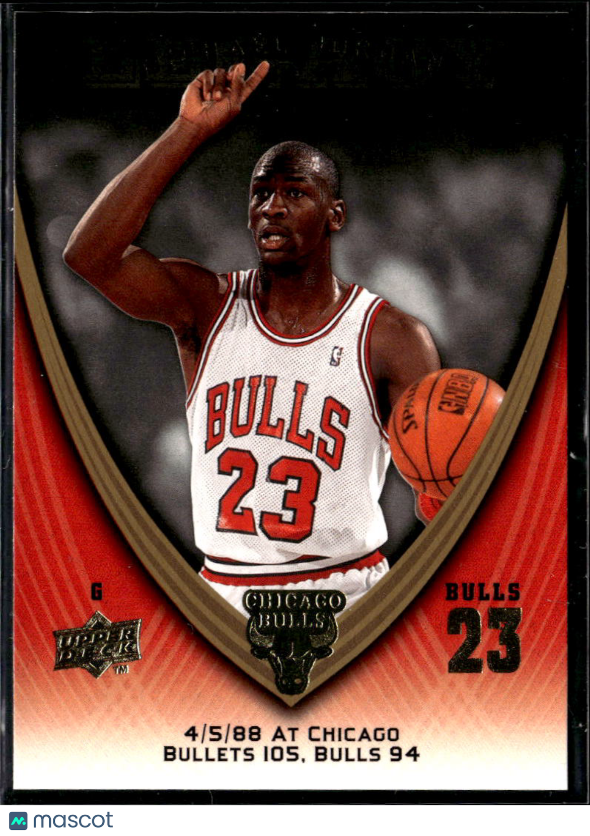 Michael Jordan 2009 Upper Deck Legacy #255 Chicago Bulls