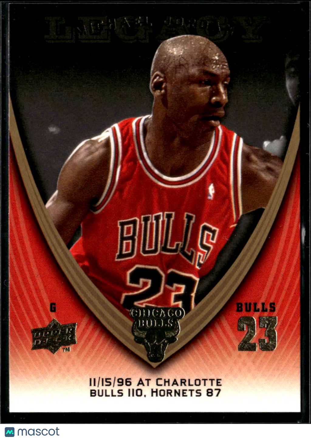 Michael Jordan 2009 Upper Deck Legacy #775 Chicago Bulls