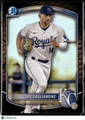 Jac Caglianone 2025 Bowman Chrome Reptilian Kansas City Royals