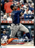 Ronald Acuna Jr. 2018 Topps Series 2 RC Rookie #698 Atlanta Braves