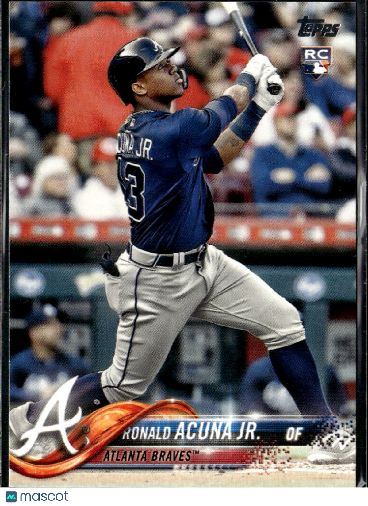 Ronald Acuna Jr. 2018 Topps Series 2 RC Rookie #698 Atlanta Braves