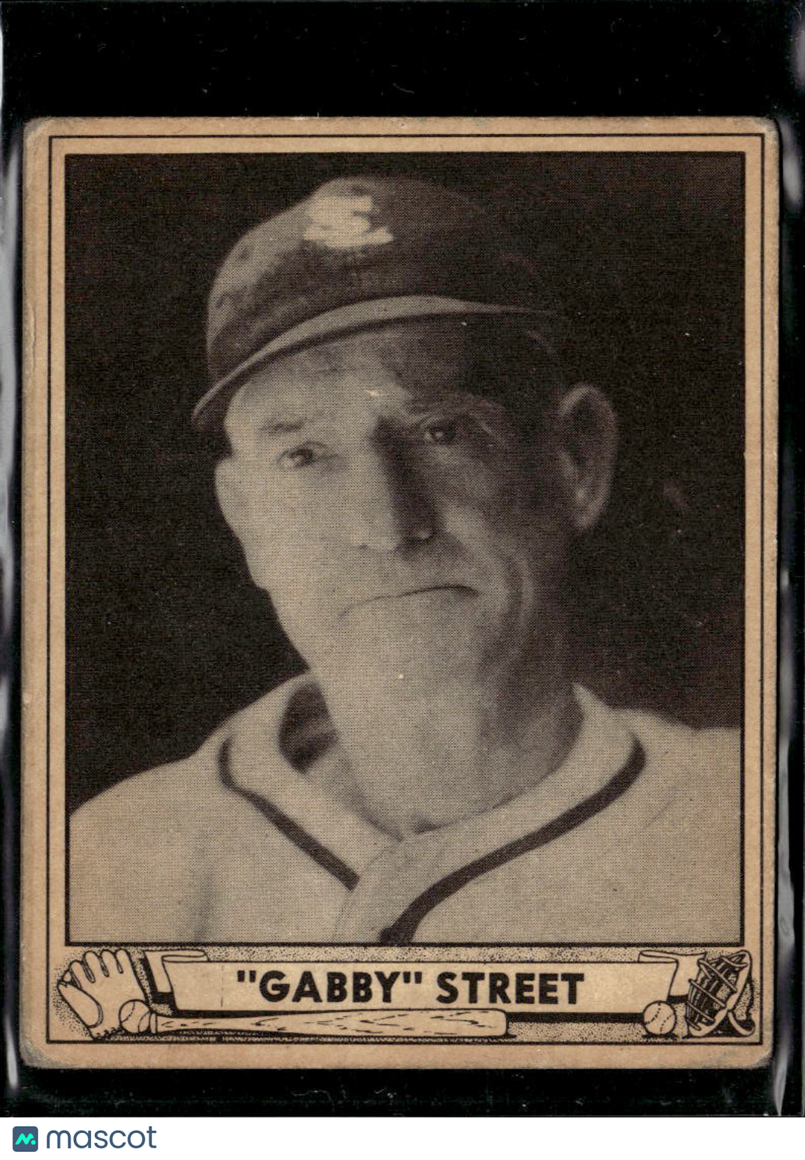 Gabby Street Charles Evard Street 1940 Gum, Inc. Play Ball