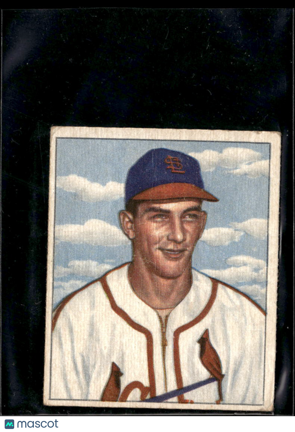 Del Rice 1950 Bowman #125 St. Louis Cardinals