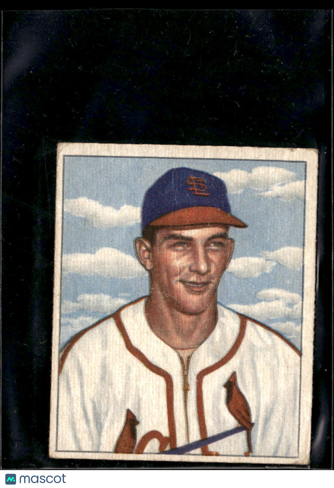 Del Rice 1950 Bowman #125 St. Louis Cardinals