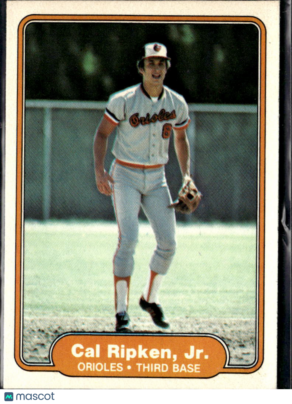 Cal Ripken, Jr. 1982 Fleer Rookie RC #176 Baltimore Orioles