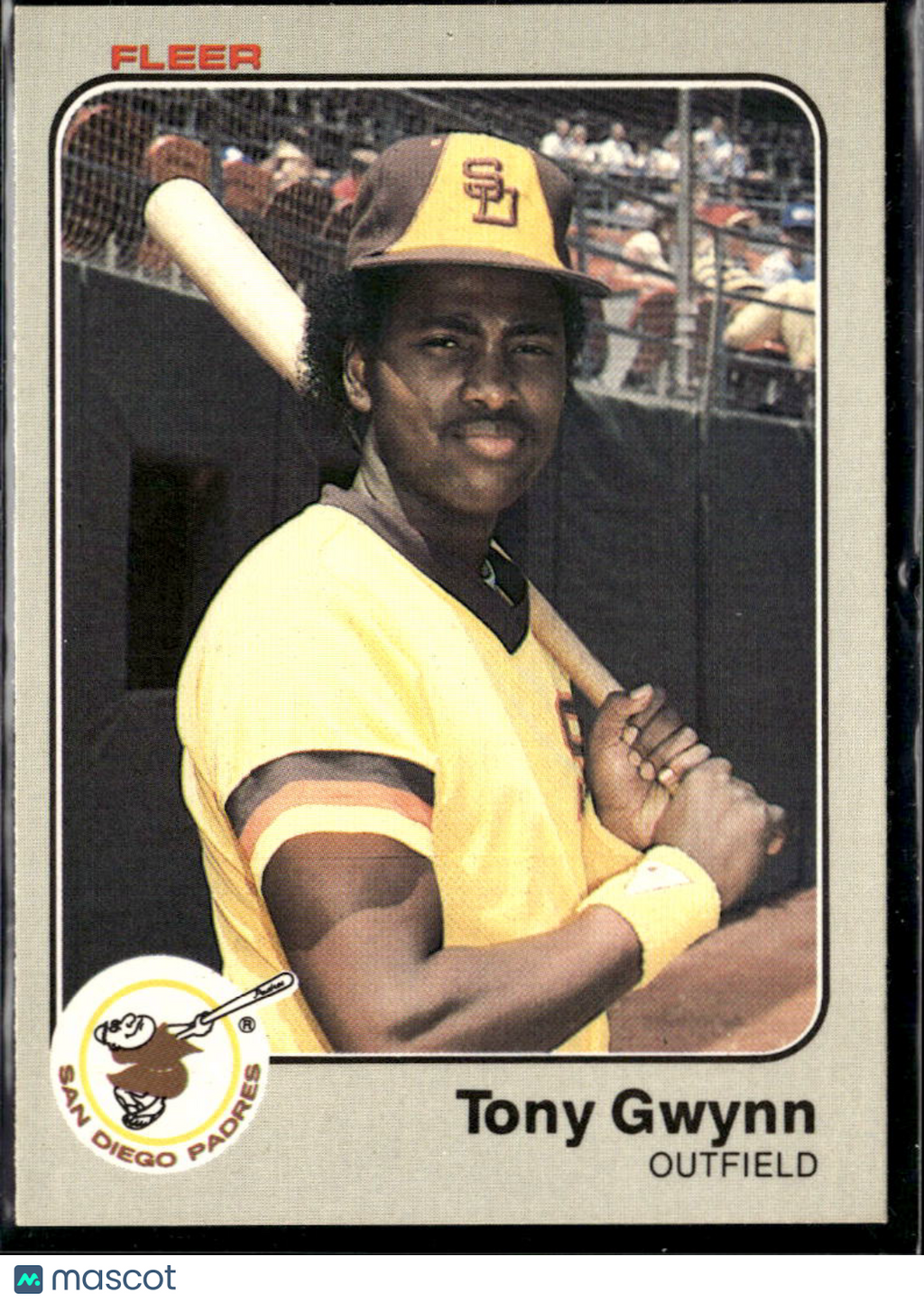Tony Gwynn 1983 Fleer Rookie RC #360 San Diego Padres