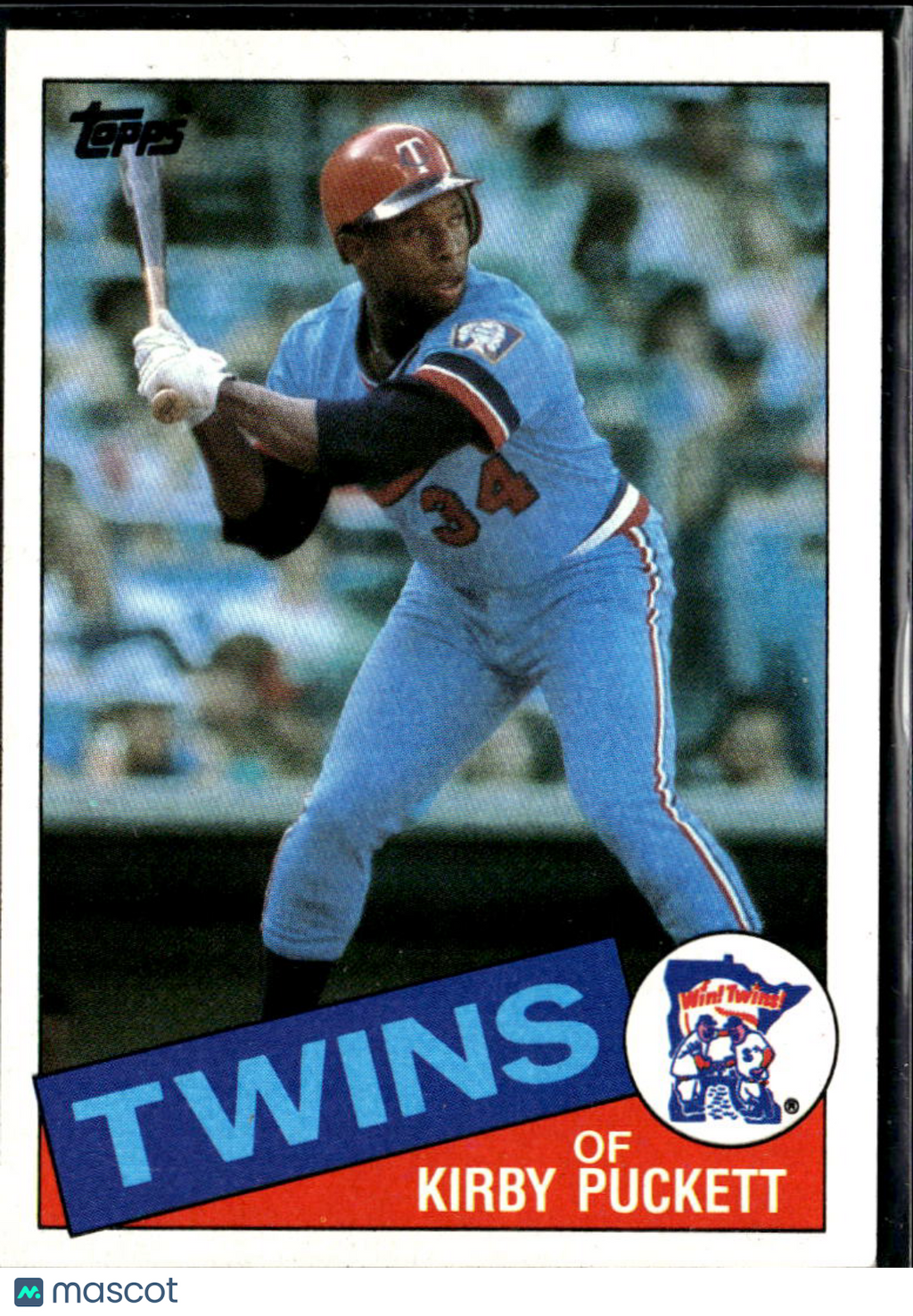 Kirby Puckett 1985 Topps Rookie RC #536 Minnesota Twins