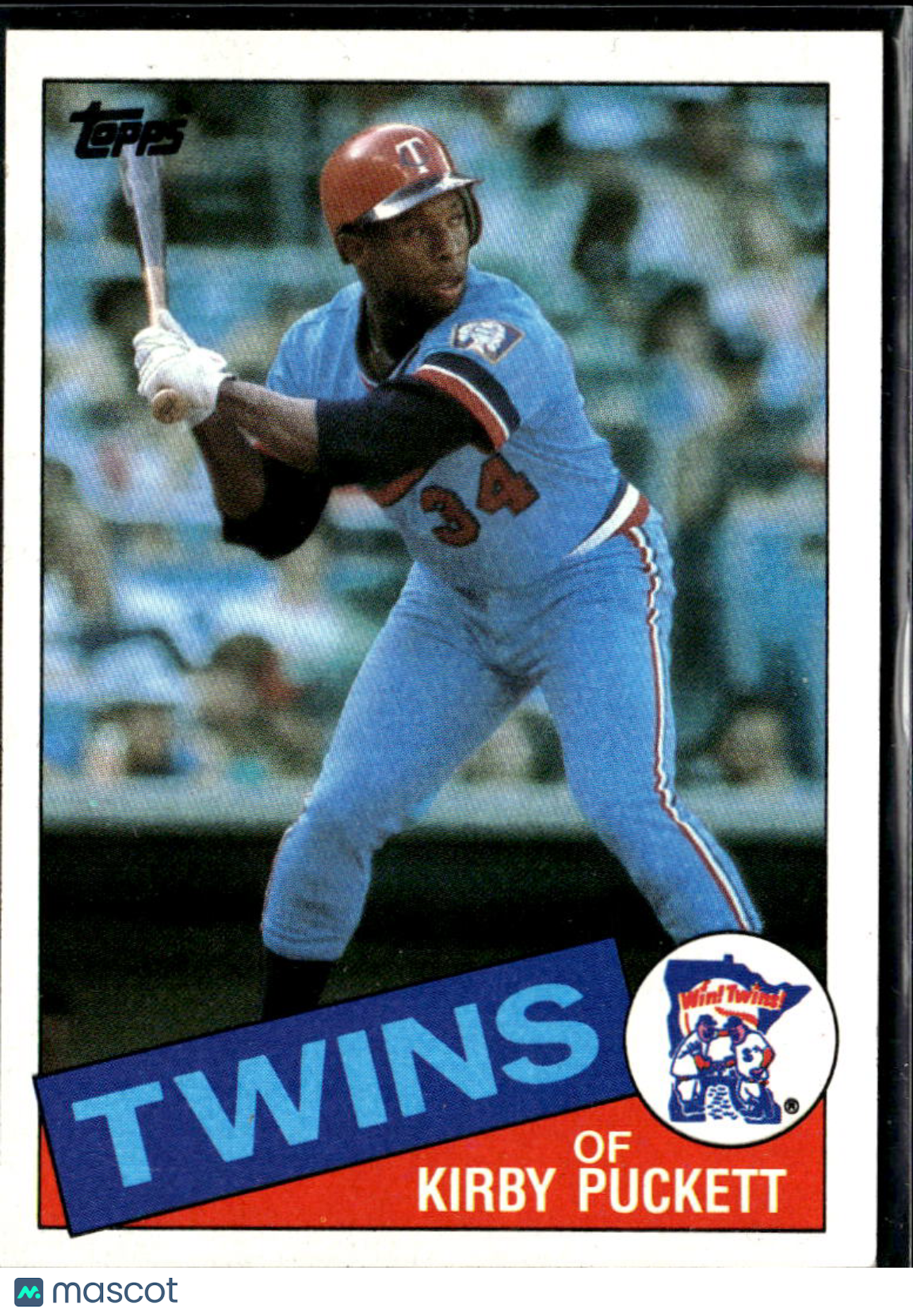 Kirby Puckett 1985 Topps Rookie RC #536 Minnesota Twins