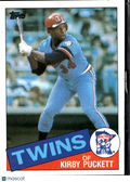Kirby Puckett 1985 Topps Rookie RC #536 Minnesota Twins