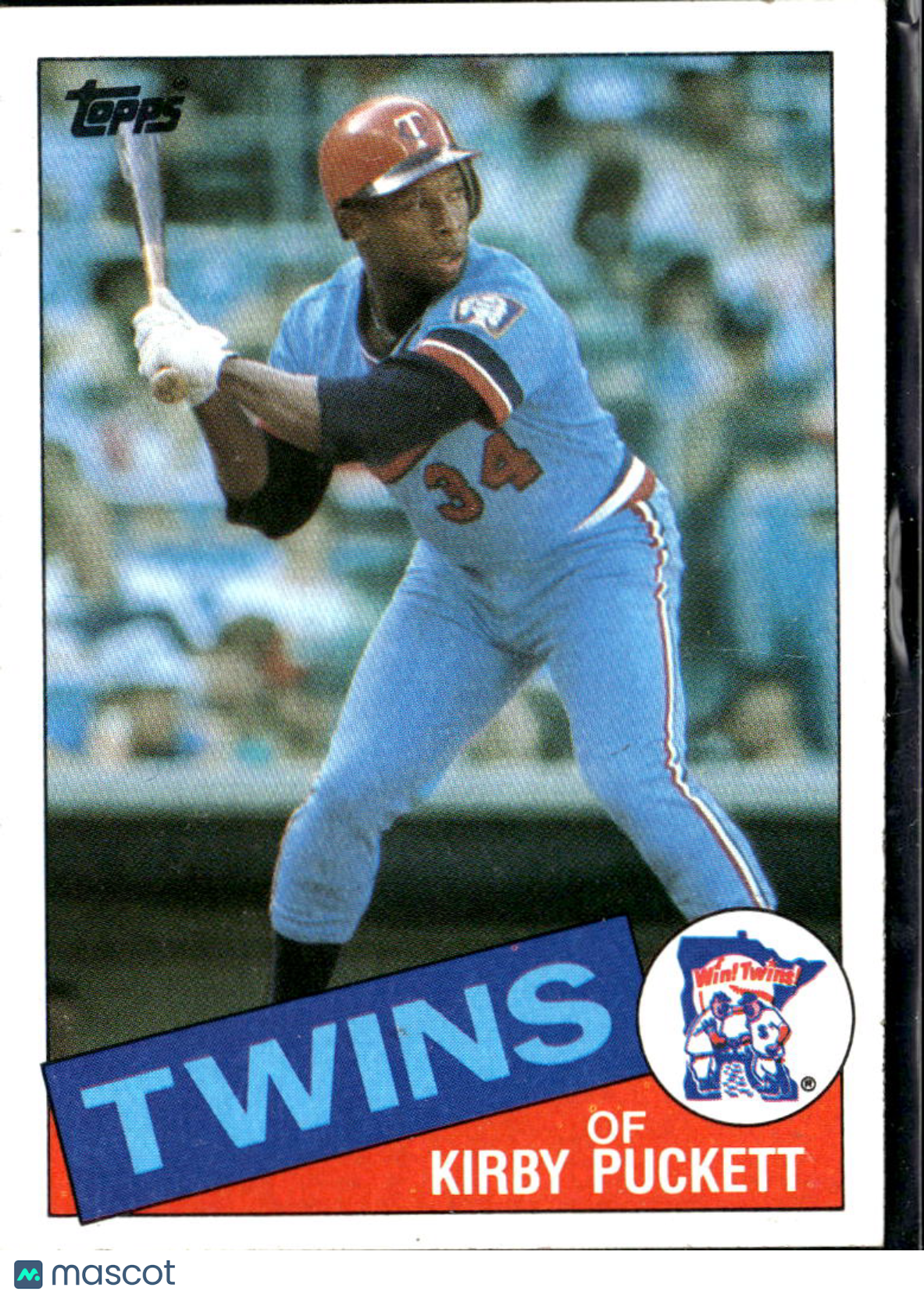 Kirby Puckett 1985 Topps Rookie RC #536 Minnesota Twins