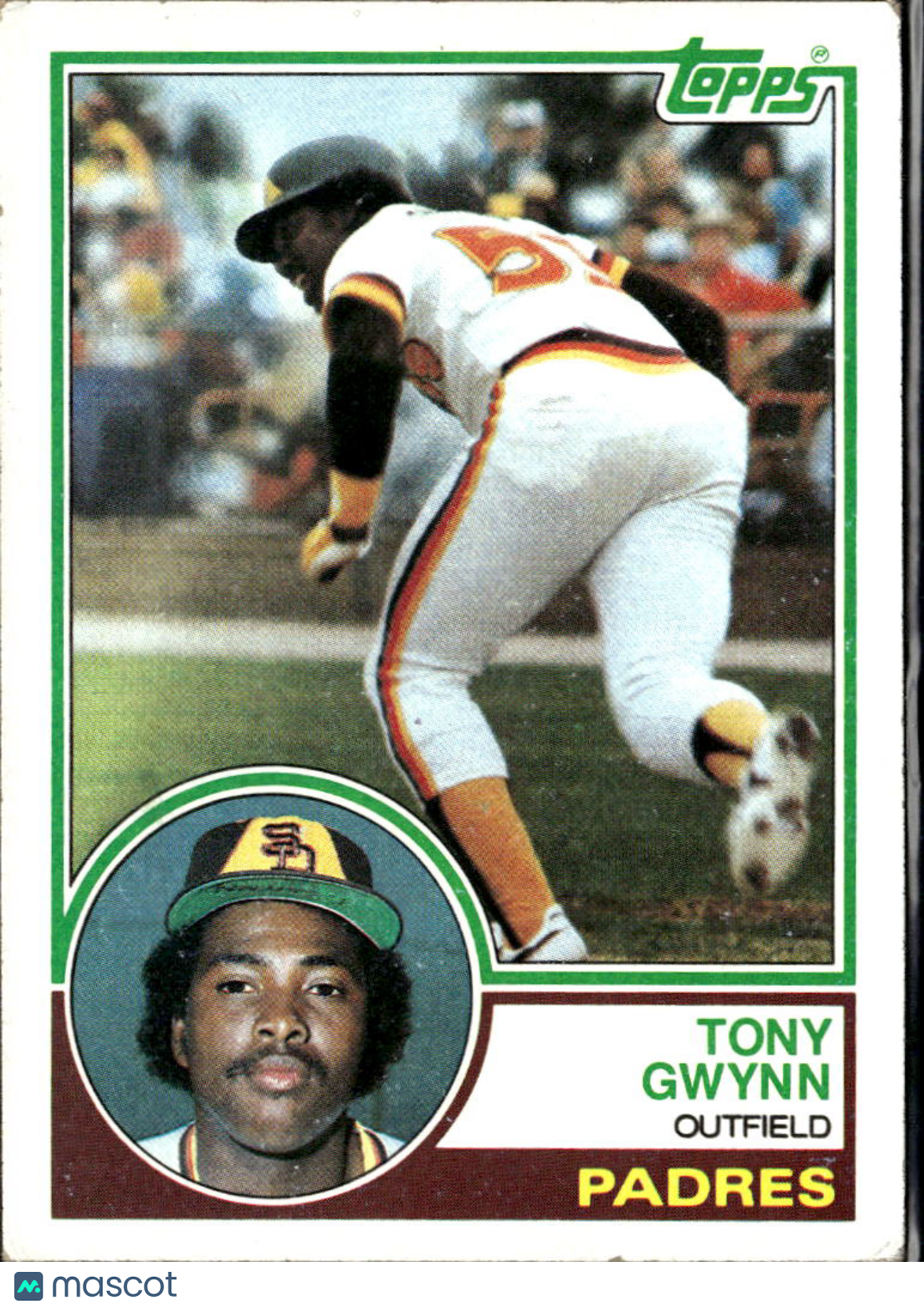 Tony Gwynn 1983 Topps Rookie RC #482 San Diego Padres