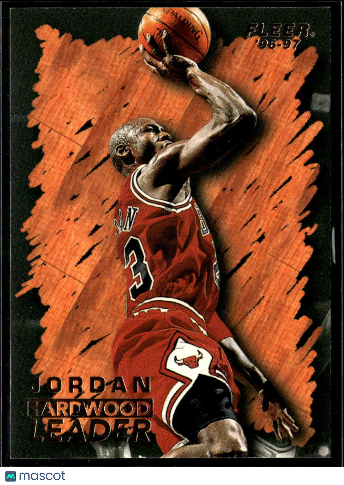 Michael Jordan 1996-97 Fleer Hardwood Leader Chicago Bulls