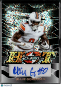 Ollie Gordon II 2024 Leaf Flash Auto Autogtaph RC /10 Oklahoma State OSU