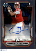Colton Joseph 2026 Bowman Chrome 1st Auto Autograph Wisconsin Badgers