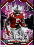 Kewan Lacy 2026 Bowman Chrome Talent Tracker Pink /250 Ole Miss Rebels