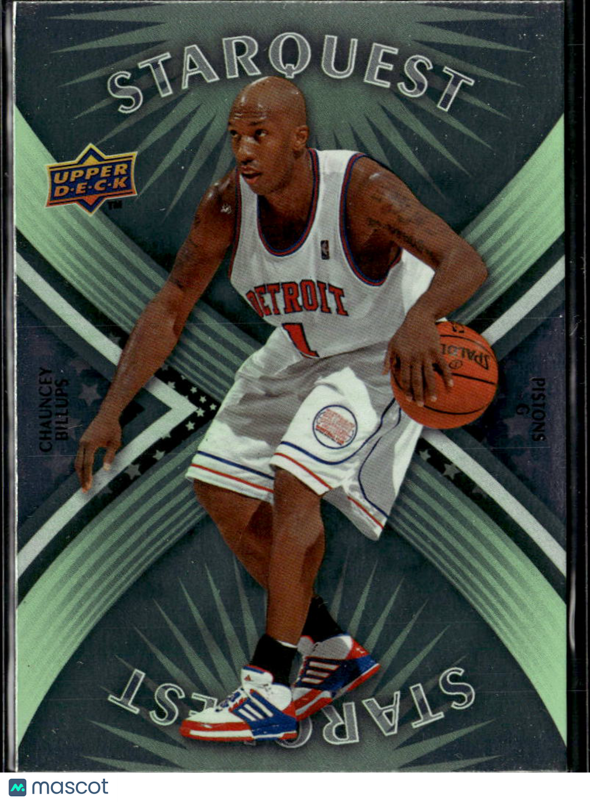 Chauncey Billups 2008-09 Upper Deck StarQuest First Edition Detroit Pistons
