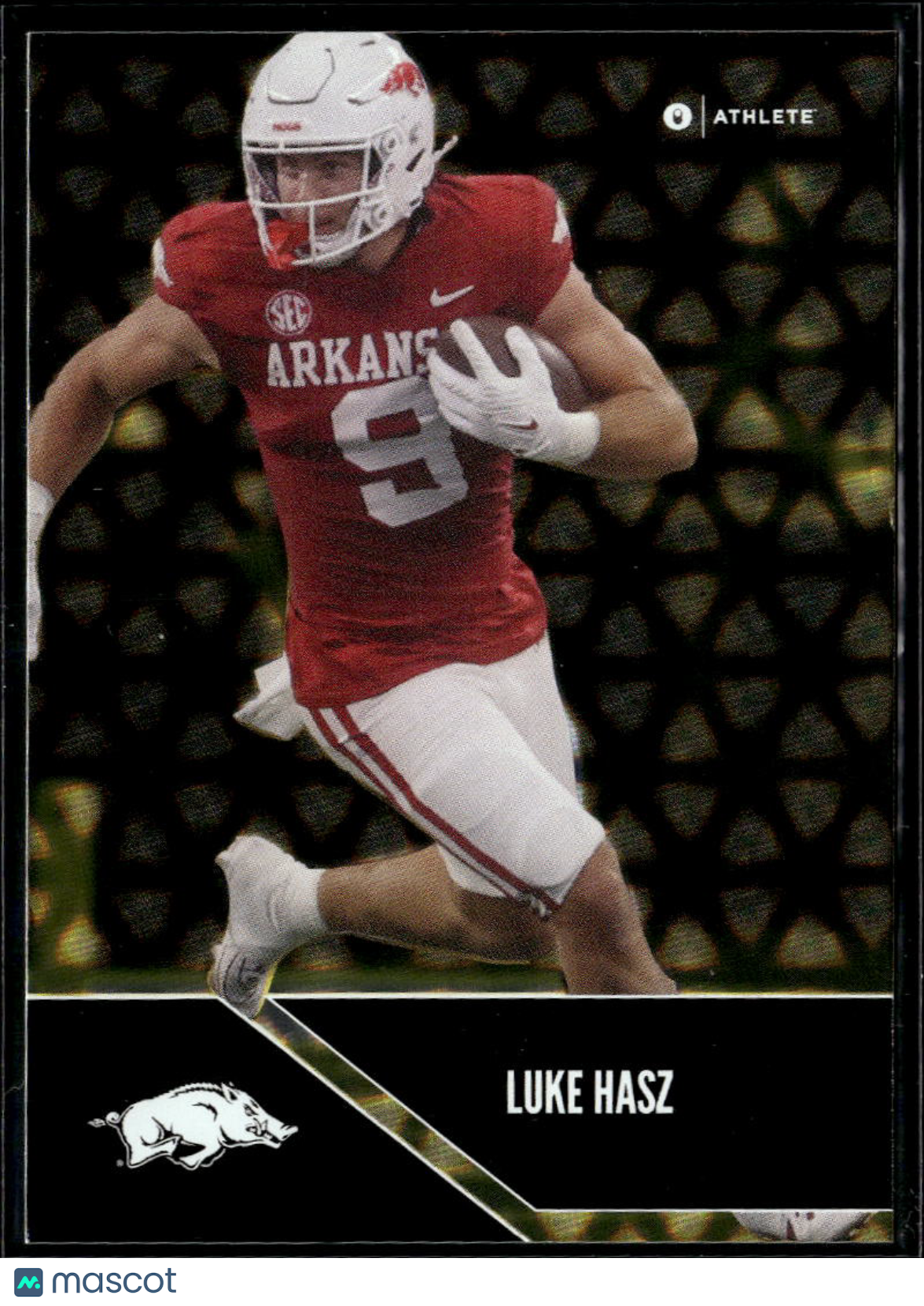 Luke Hasz 2024 ONIT Athlete Gold Rookie RC Bixby Arkansas Razorbacks