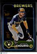 Jackson Chourio 2024 Topps Chrome Rookie RC #161 Milwaukee Brewers
