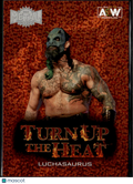 Luchasaurus 2022 SkyBox Metal Universe AEW Turn Up the Heat