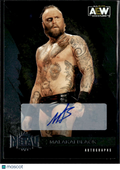 Malakai Black 2022 SkyBox Metal Universe AEW Auto Autographs