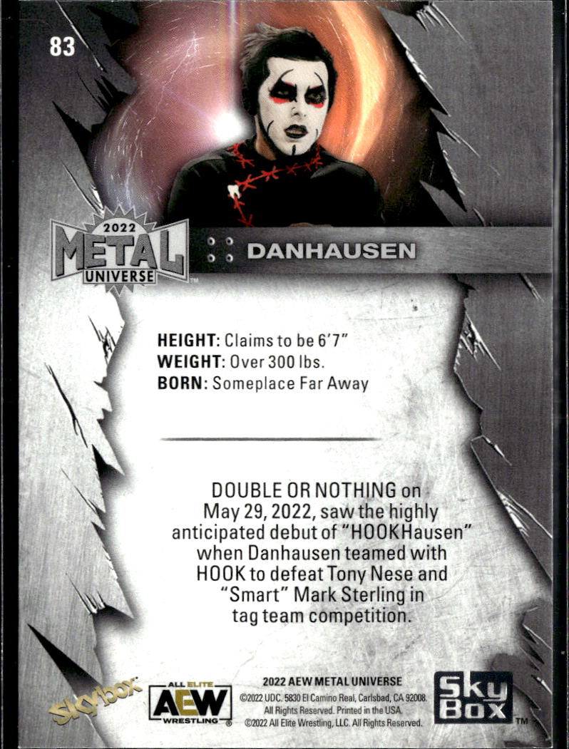 Danhausen 2022 SkyBox Metal Universe #83