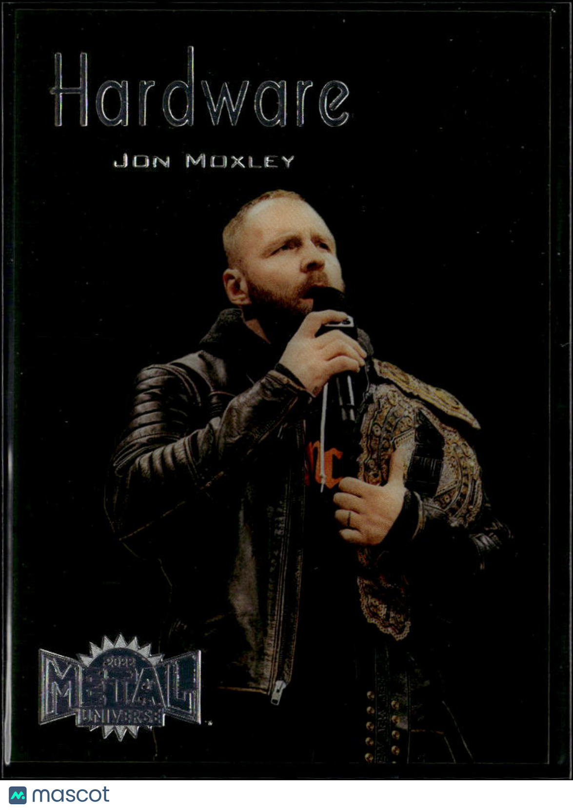 Jon Moxley 2022 SkyBox Metal Universe Champions AEW Hardware