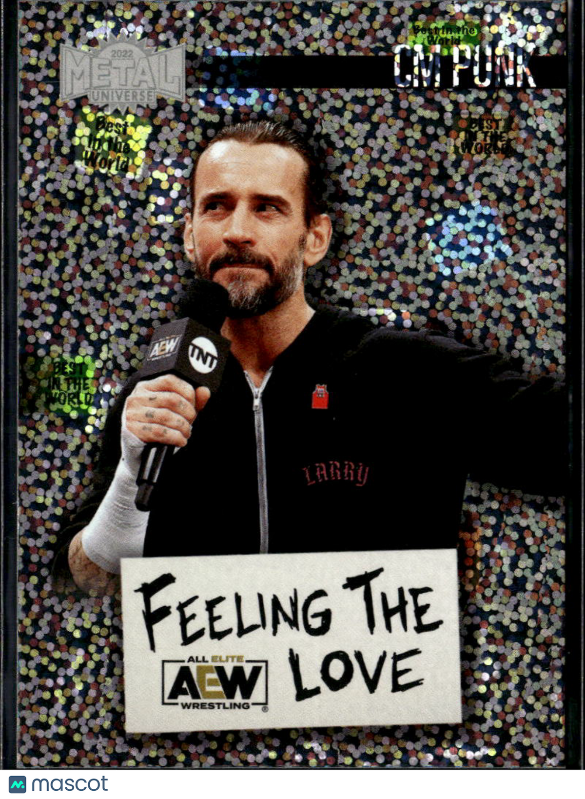 CM Punk 2022 SkyBox Metal Universe AEW Feeling The Love