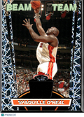 Shaquille O'Neal 2007 Topps Stadium Club Beam Team Game Worn Patch Miami Heat