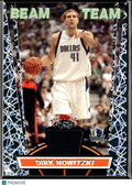 Dirk Nowitzki 2007 Topps Stadium Club Beam Team Game Worn Patch Dallas Mavericks
